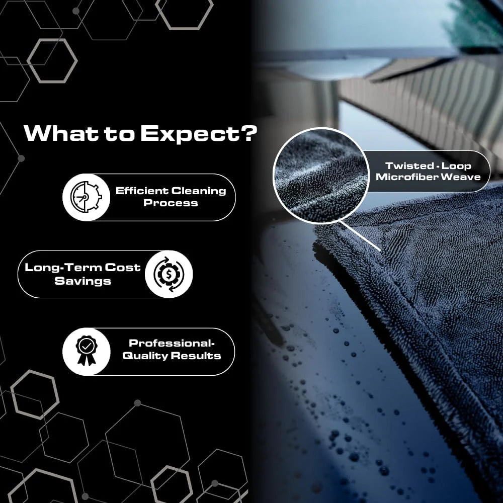 NX kart Streak-Free Car Towel